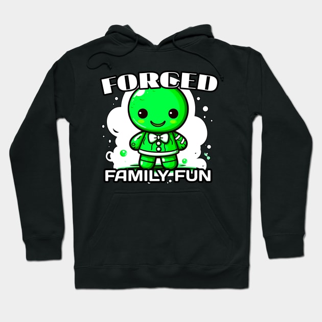Forced Family Fun Gingerbread Man Hoodie by MaystarUniverse